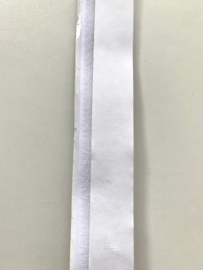 Zelfklevend klittenband wit per meter (20mm)