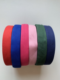 katoen keperband per meter (30mm)