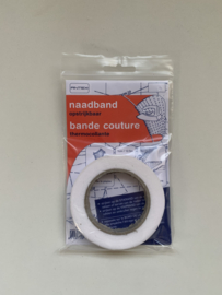 Opstrijkbaar naadband 1cm breed (12,5meter)