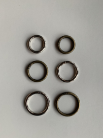 Metalen tassenringen met opening (25-36mm)