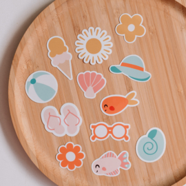 Zon & geluk | Contourstickers
