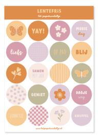 Lentefris | Stickervel