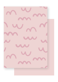 Papierpakketje | Zoet & Zacht | A5 formaat | 6 stuks