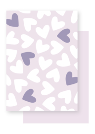 Papierpakketje | Liefde & Lijntjes | A5 formaat | 6 stuks