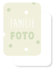 Mini kaartje | Familiefoto