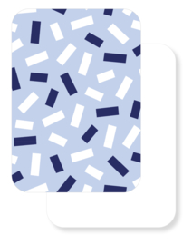 Mini kaartje | Confetti