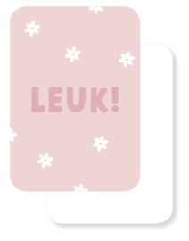Mini kaartje | Leuk