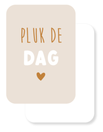 Mini kaartje | Pluk de dag