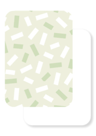 A6 kaart | Confetti