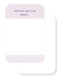 Journal / scrapboek kaartjes | Geluksbriefjes | 10 stuks