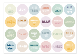 Stickervel | Dagje weg
