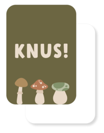 Mini kaartje | Knus samen | Knus!