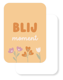 Lentefris | Mini kaartje | Blij moment