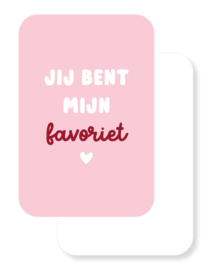 Journal / scrapboek kaartjes | Hartmomentjes | 10 stuks