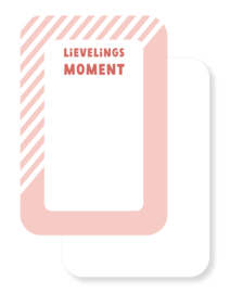 Journal / scrapboek kaartjes | Geluksbriefjes | 10 stuks