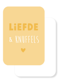 A6 kaart | Liefde & knuffels