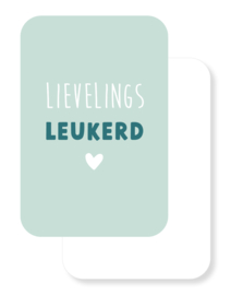 Journal / scrapboek kaartjes | Samen met jou | 10 stuks