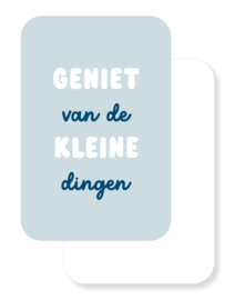 Journal / scrapboek kaartjes | Fijne momentjes | 10 stuks