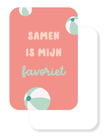 Zon & geluk | Journal/ scrapboek kaartjes