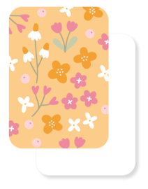 Mini kaartje | Lente | Bloemen