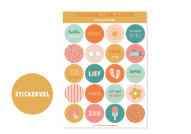 Zon & geluk | Complete set | Journal/ scrapboek