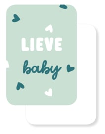 Mini kaartje | Lieve baby