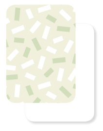 Mini kaartje | Confetti