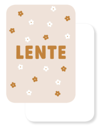 Mini kaartje | Lente