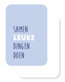Journal / scrapboek kaartjes | Op pad | 10 stuks