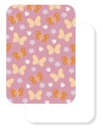 Lentefris | Mini kaartje | Vlinders