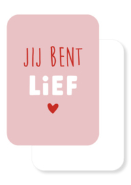 A6 kaart | Jij bent lief