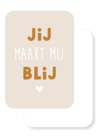 A6 kaart | Jij maakt mij bij