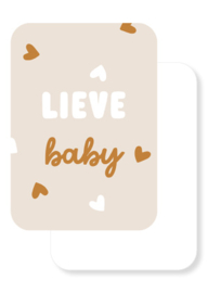 A6 kaart | Lieve baby