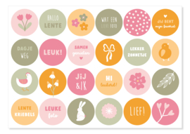 Stickervel | Lente