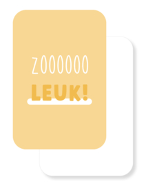 Journal / scrapboek kaartjes | Fijne momentjes | 10 stuks