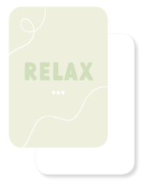 Mini kaartje | Relax