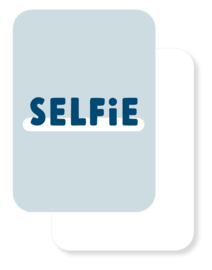 Mini kaartje | Selfie
