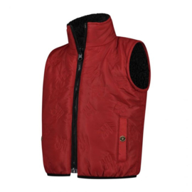 Omkeerbare Bodywarmer Stormy - Cheecky Red - MINI ROS