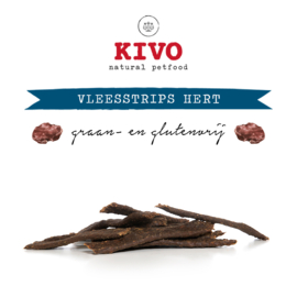 Kivo vleesstrips hert 200gram