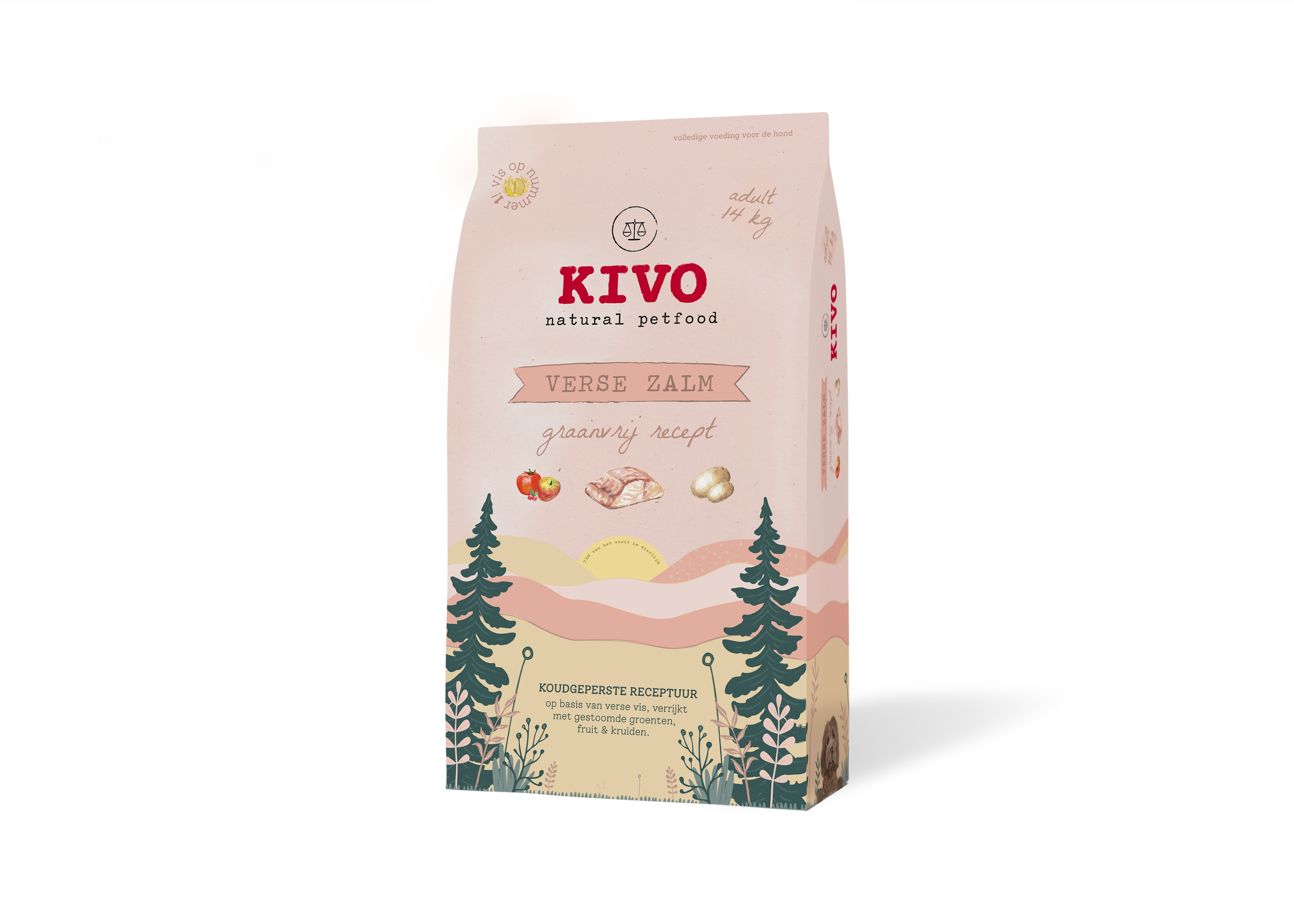 Verse zalm graanvrij 14 kg