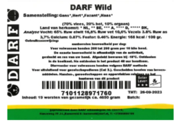 Darf Wild KVV ca 4.65kg