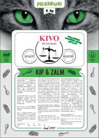 Kivo adult kip & zalm 5 kg