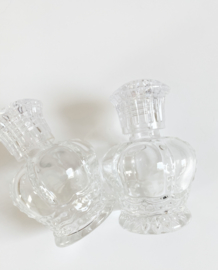Kristal glazen flesjes voor vloeistof
