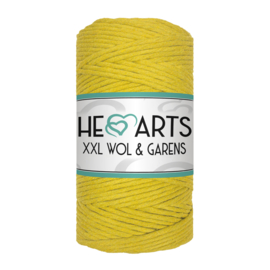 Hearts Single Twist 3MM. 100meter per rol. Uitkambaar.