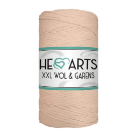 Hearts Single Twist 3MM. 100meter per rol. Uitkambaar.