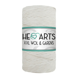 Hearts Single Twist 3MM. 100meter per rol. Uitkambaar.