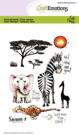 CraftEmotions clearstamps A6 - Carla Creaties