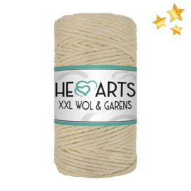 Hearts Single Twist 3MM. 100meter per rol. Uitkambaar.