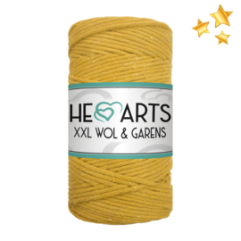 Hearts Single Twist 3MM. 100meter per rol. Uitkambaar.
