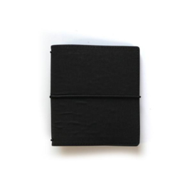 ECD vierkanten Mini Journal Espresso Ochre,Chic Black